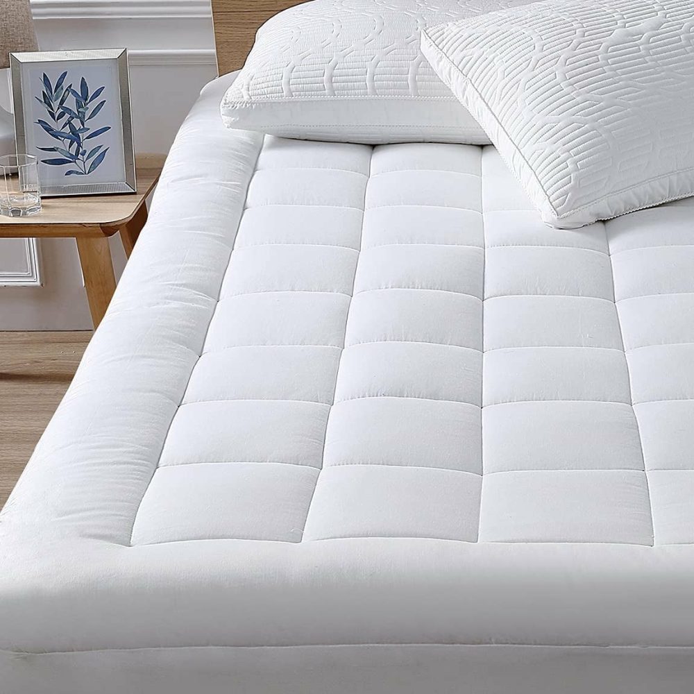 Bedding |  Queen Mattress Pad Cover Cooling Mattress Topper Pillow Top With Down Alternative Fill (8-21" Fitted Deep Pocket Queen Size) Bedding Bedding