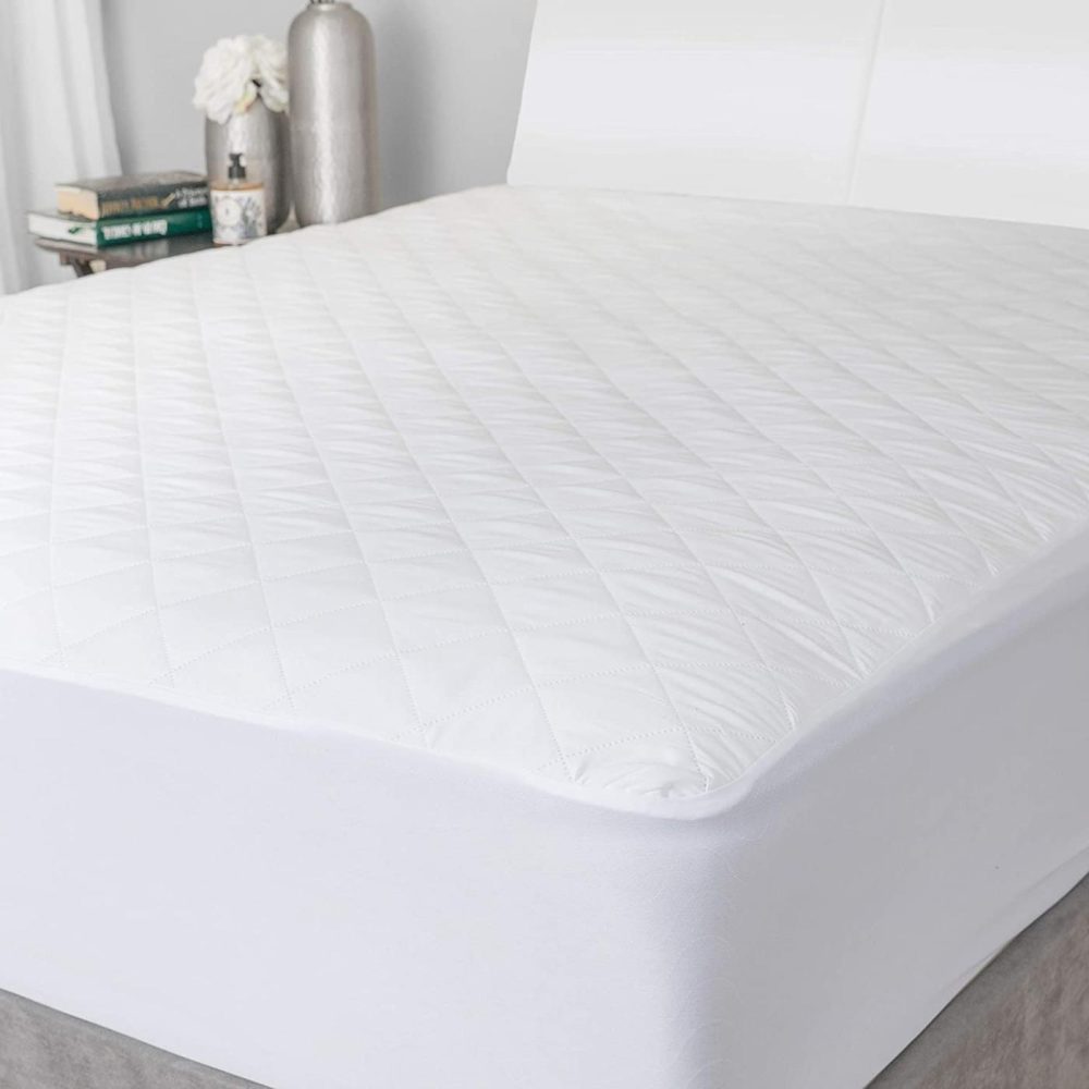 Bedding |  Quilted Mattress Pad – The Quilted Fabric Is Comfortable And Thick Enough To Get A Restful Night Sleep. The Plush Mattress Topper Will Also Help Protect Your Mattress From Stains. (Full) Bedding Bedding