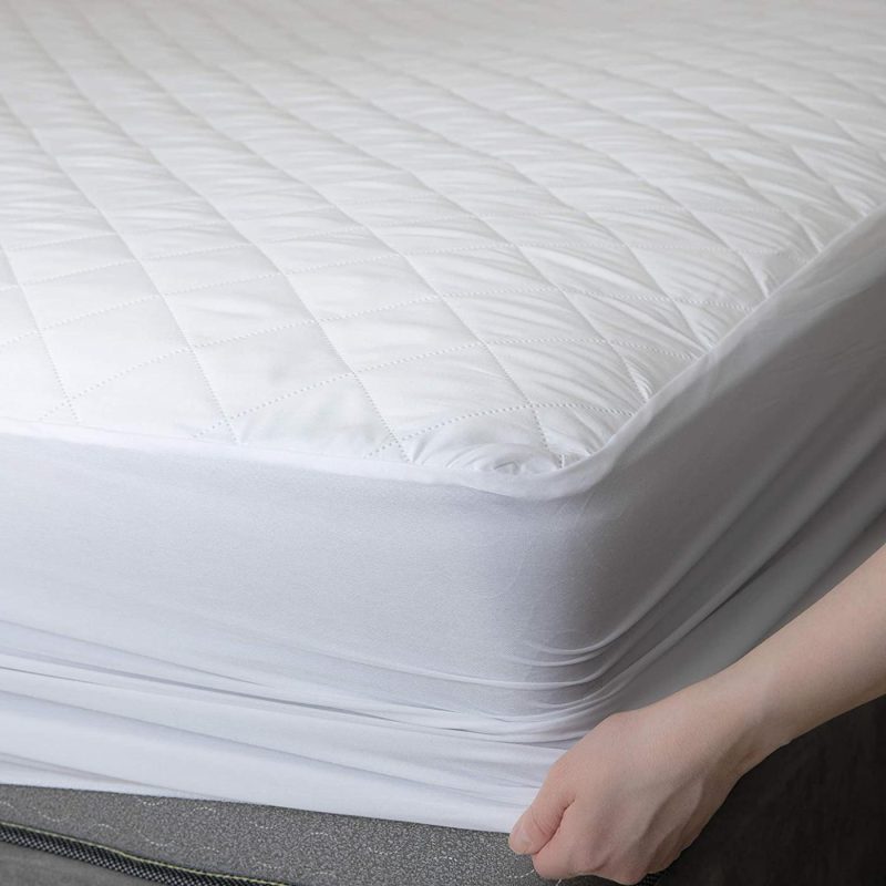 Bedding |  Quilted Mattress Pad – The Quilted Fabric Is Comfortable And Thick Enough To Get A Restful Night Sleep. The Plush Mattress Topper Will Also Help Protect Your Mattress From Stains. (Twin) Bedding Bedding