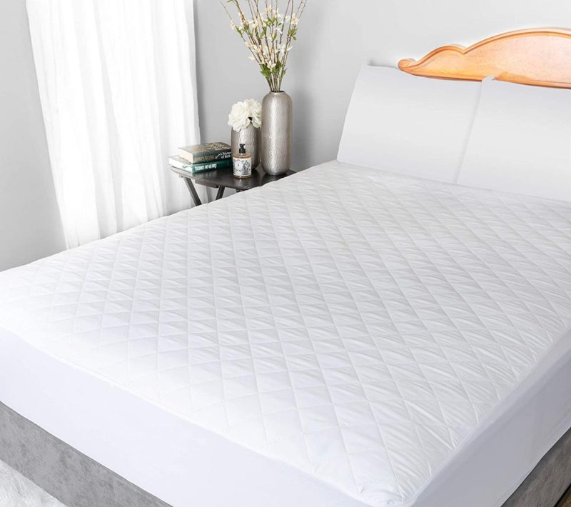 Bedding |  Quilted Mattress Pad – The Quilted Fabric Is Comfortable And Thick Enough To Get A Restful Night Sleep. The Plush Mattress Topper Will Also Help Protect Your Mattress From Stains. (Twin) Bedding Bedding