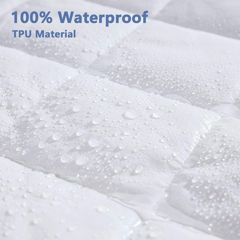 Bedding |  Ralawen Mattress Pad King,100% Waterproof Mattress Cover, Breathable Noiseless Mattress Protector With 8-21" Deep Pocket Bedding Bedding