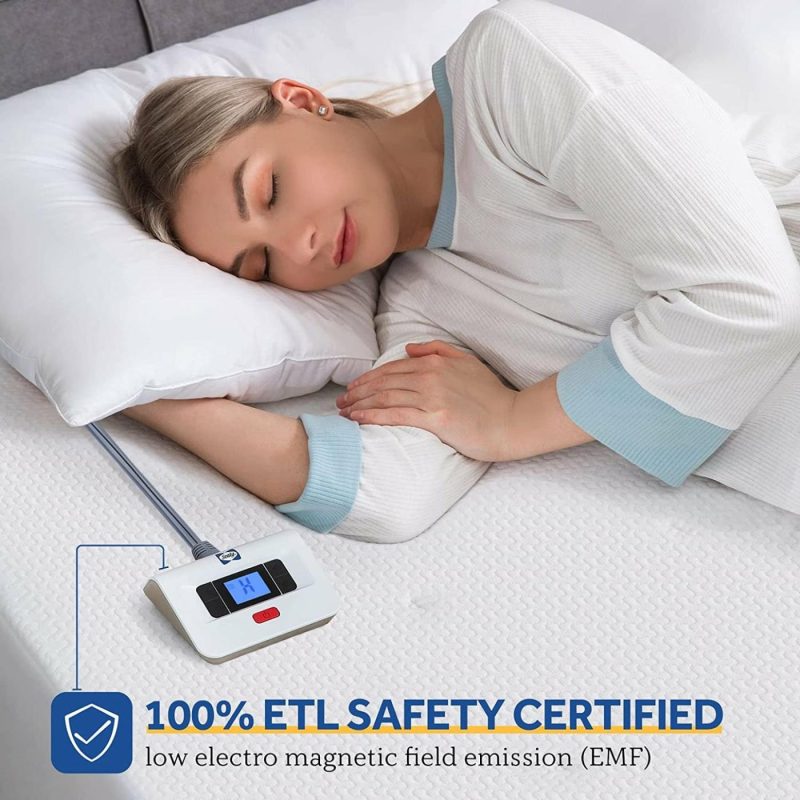 Bedding |  Sealy Heated Mattress Pad, Zone Heating Electric Bed Warmer With Deep Pocket, 10 Heat Setting Controller & 1-12 Hours Auto Shut Off, Full, White Bedding Bedding