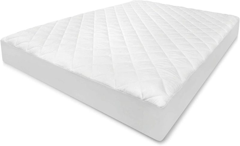 Bedding |  Sensorpedic 300 Thread Count Coolmax Mattress Pad – Short Queen, White Bedding Bedding