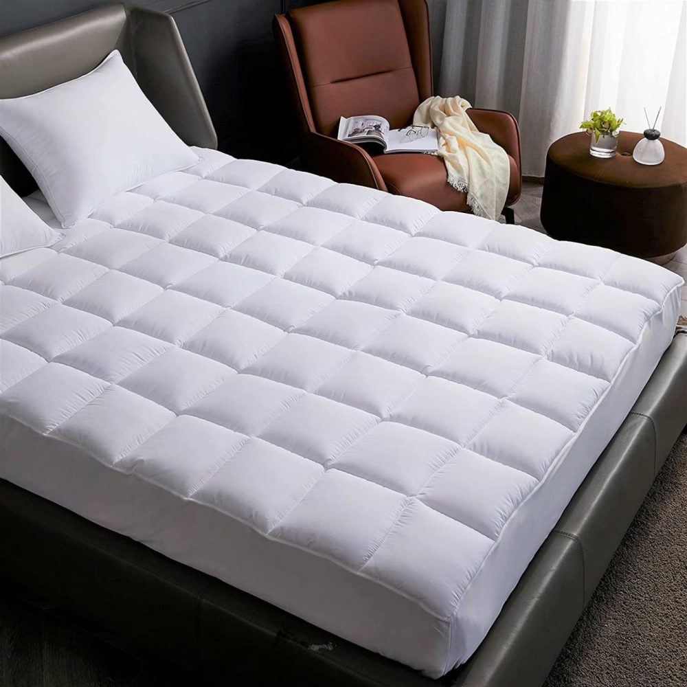 Bedding |  Seward Park Twin Xl Mattress Pad Cooling Breathable Quilted Mattress Topper Fluffy Fitted Deep Pocket Pillow Top Mattress Cover For College Dorm Extra Long Bedding Bedding