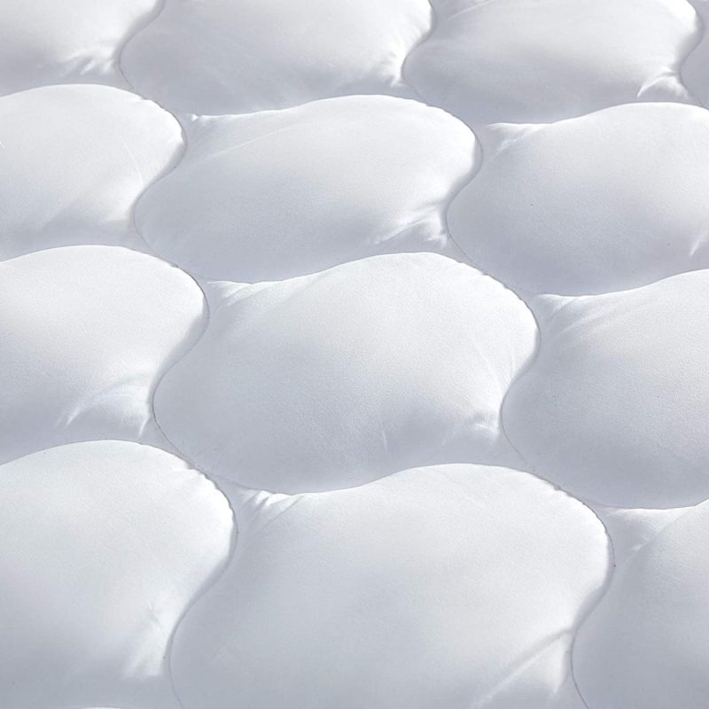 Bedding |  Sleep Zone Quilted Mattress Pad Cover – Extra Thick Soft Fluffy Bedding Topper Pillow Top Upto 21 Inch Deep Pocket, White, Cal King Bedding Bedding