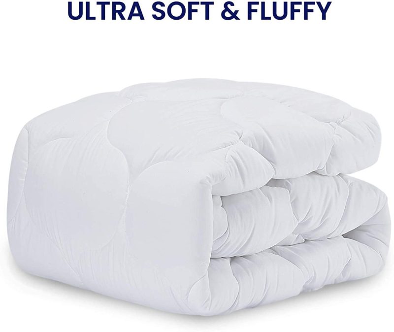 Bedding |  Sleep Zone Quilted Mattress Pad Cover – Extra Thick Soft Fluffy Bedding Topper Pillow Top Upto 21 Inch Deep Pocket, White, Cal King Bedding Bedding