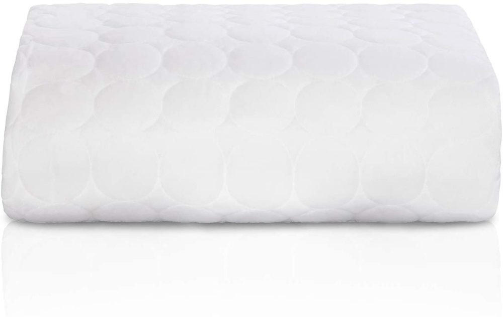 Bedding |  Superior Quilted Microfiber Mattress Pad Protector Cover, Hypoallergenic, Soft Quilted Fabric, Fully Elasticized Deep Pocket Skirt Accommodates 16-Inch Mattress, White, Twin Size Bedding Bedding