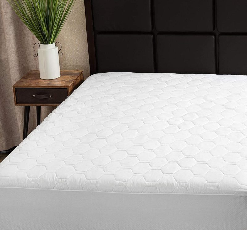 Bedding |  The Grand Full Mattress Pad Cover Fitted | Deep Pockets Mattress Protection | Only Quality Fabrics Used & Breathable | Full Size (54X75 Stretches To 16 Inches) Bedding Bedding