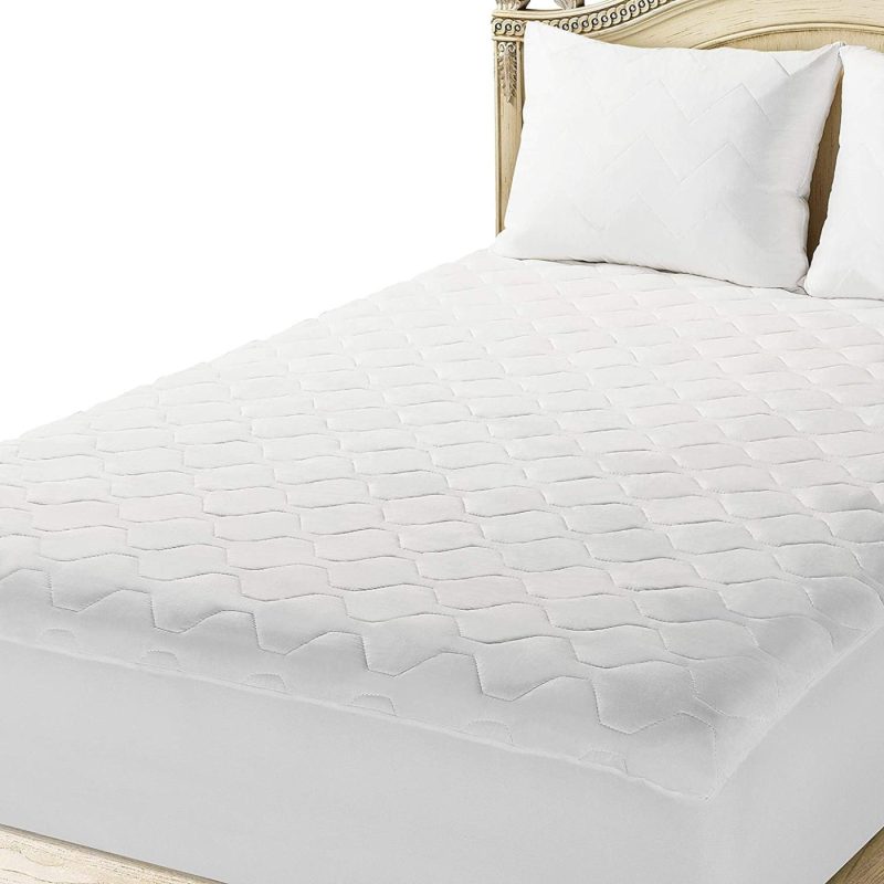 Bedding |  The Grand Full Mattress Pad Cover Fitted | Deep Pockets Mattress Protection | Only Quality Fabrics Used & Breathable | Full Size (54X75 Stretches To 16 Inches) Bedding Bedding