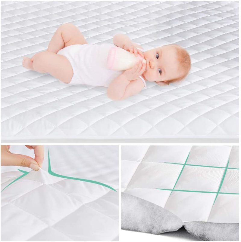 Bedding |  Unilibra Full Size Mattress Pad Deep Pocket, Breathable Quilted Fitted Mattress Protector Stretches Up To 16 Inches, Ultra Soft Filling Mattress Cover For Full Size Bed Bedding Bedding