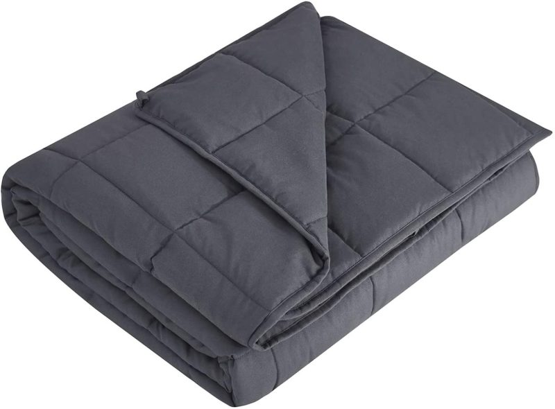 Bedding |  Weighted Blanket Cooling Breathable Heavy Blanket Microfiber Material With Glass Beads Big Blanket For Adult All-Season Summer Fall Winter Soft Thick Comfort Blanket Bedding Bedding