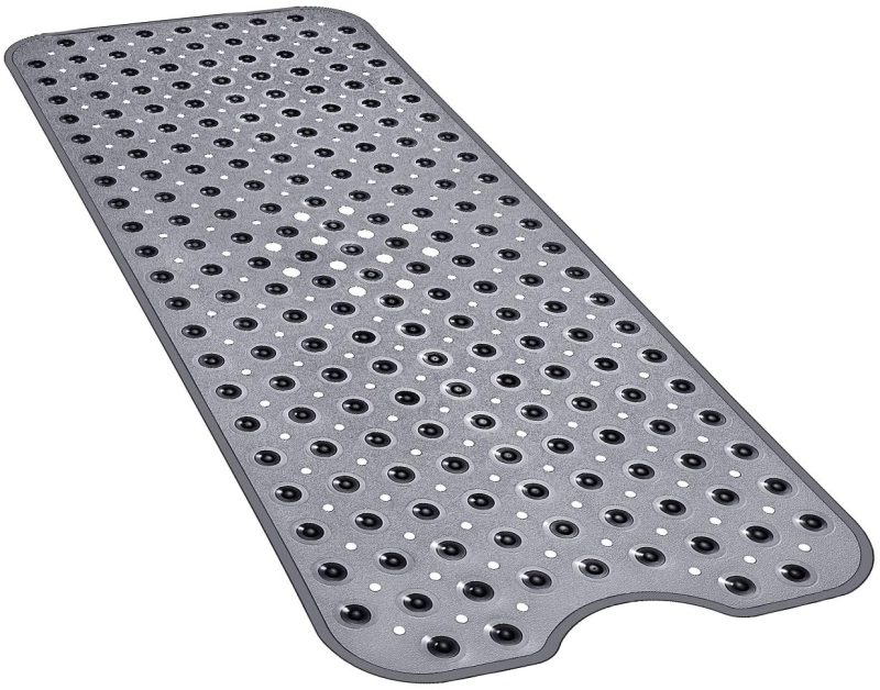 Bedding |  Yinenn Bath Tub Shower Mat 40 X 16 Inch Non-Slip And Extra Large, Bathtub Mat With Suction Cups, Machine Washable Bathroom Mats With Drain Holes, Beige Bath Bath