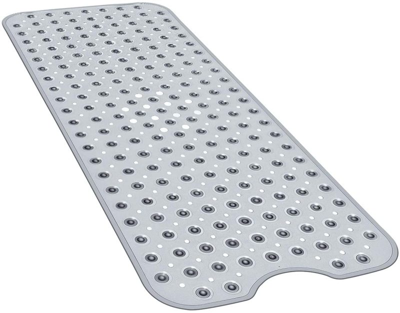 Bedding |  Yinenn Bath Tub Shower Mat 40 X 16 Inch Non-Slip And Extra Large, Bathtub Mat With Suction Cups, Machine Washable Bathroom Mats With Drain Holes, Beige Bath Bath