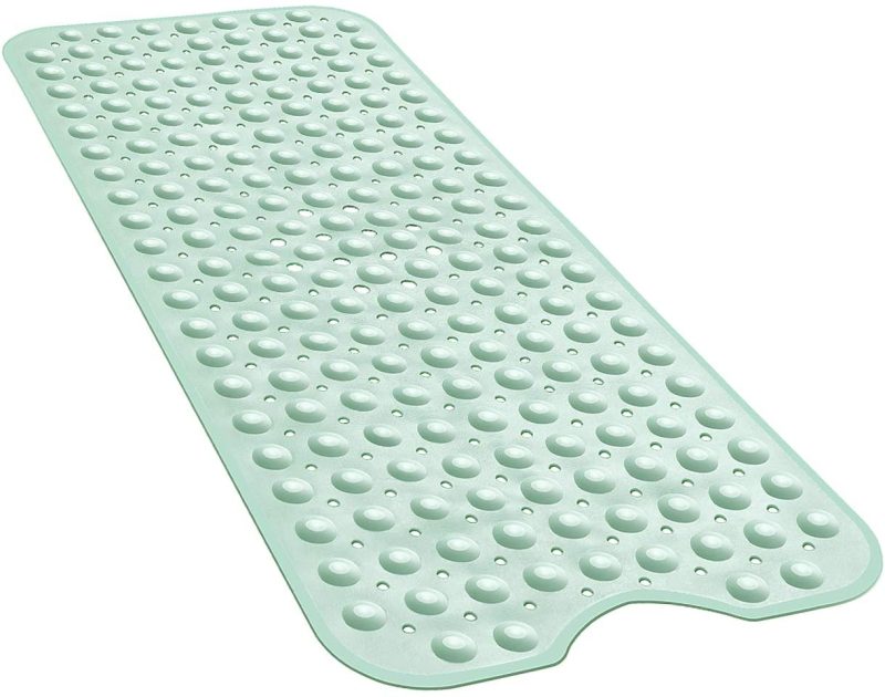 Bedding |  Yinenn Bath Tub Shower Mat 40 X 16 Inch Non-Slip And Extra Large, Bathtub Mat With Suction Cups, Machine Washable Bathroom Mats With Drain Holes, Beige Bath Bath