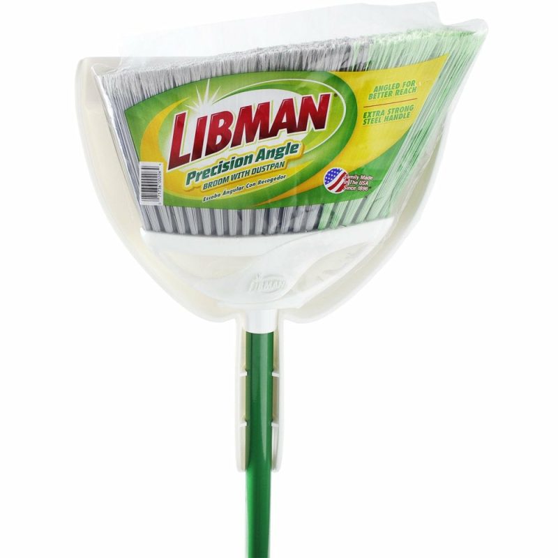 Cleaning Supplies |  Broom Dustpan Green Electrostatic Powder Coated Steel Handel Pet Broom Fibers Cleaning Supplies Cleaning Supplies