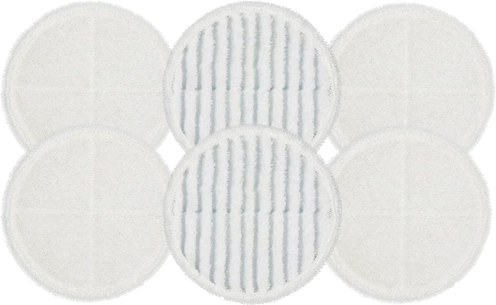 Cleaning Supplies |  Flintar 2124 Spinwave Replacement Mop Pads For Bissell Bissel Spinwave Hard Floor Cleaner Powered Rotating Mop 2039 Series, 2307, 2315A, Part # 2124 (6 – Pack (4 Soft Pads + 2 Scrubby Pads)) Cleaning Supplies Cleaning Supplies