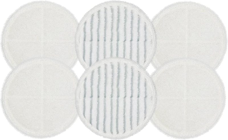 Cleaning Supplies |  Flintar 2124 Spinwave Replacement Mop Pads For Bissell Bissel Spinwave Hard Floor Cleaner Powered Rotating Mop 2039 Series, 2307, 2315A, Part # 2124 (6 – Pack (4 Soft Pads + 2 Scrubby Pads)) Cleaning Supplies Cleaning Supplies