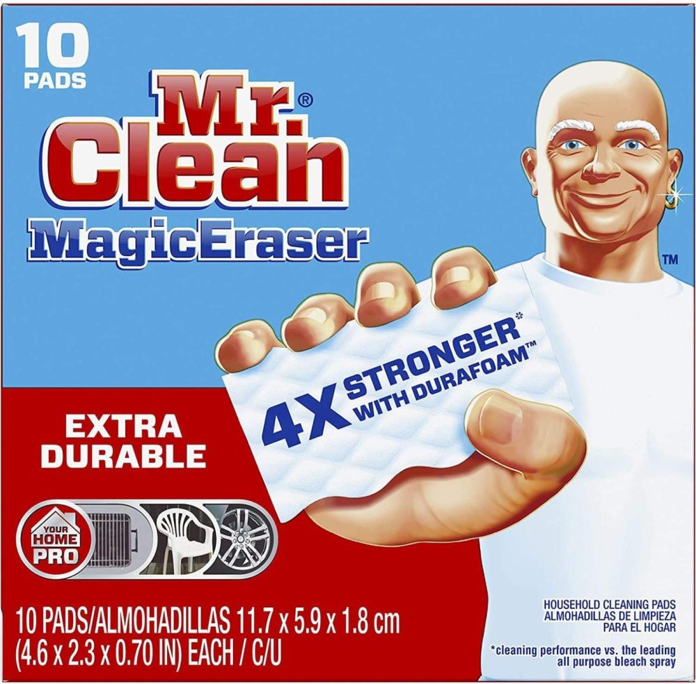 Cleaning Supplies |  Mr. Clean Magic Eraser Extra Durable, Cleaning Pads With Durafoam, 10 Count Home Decor & Cleaning Cleaning Supplies