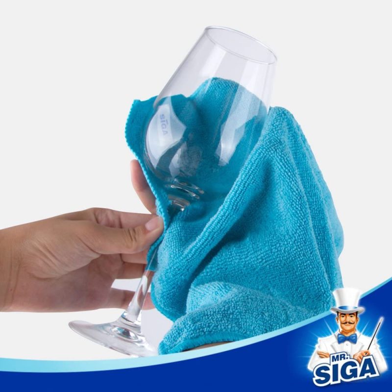 Cleaning Supplies |  Mr.Siga Microfiber Cleaning Cloth, Pack Of 12, Size: 32X32 Cm Cleaning Supplies Cleaning Supplies