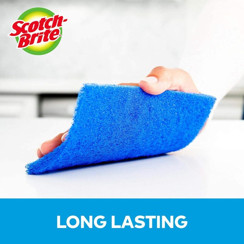 Cleaning Supplies |  Scotch-Brite Non-Scratch Scour Pads, 3 Pads Cleaning Supplies Cleaning Supplies