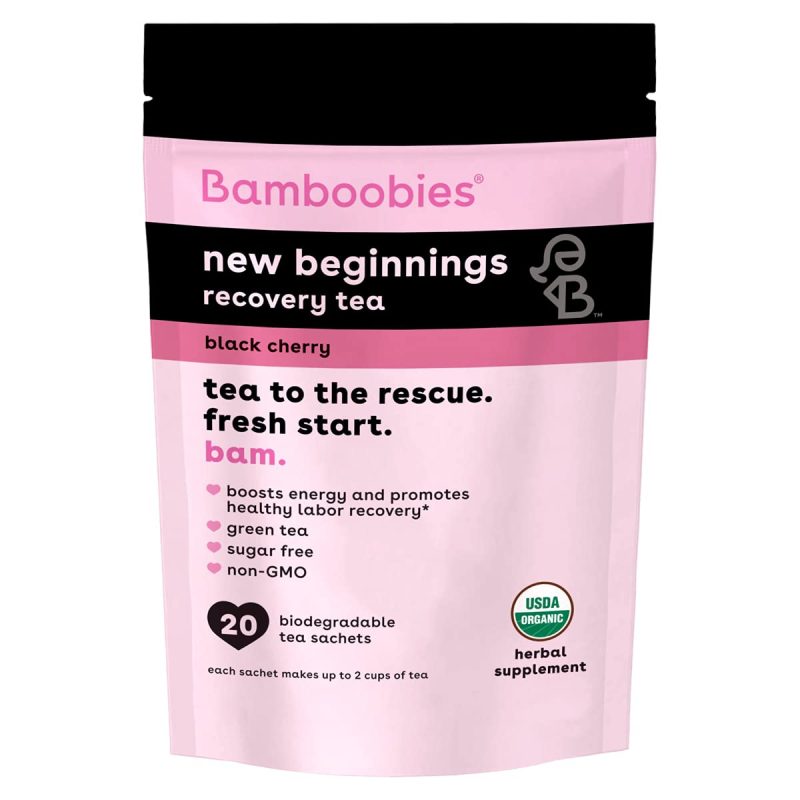 Coffee, Tea & Espresso Appliances |  Bamboobies’s Postpartum Tea, Black Cherry, Helps Balance Hormones And Mood, Organic, Non Gmo, Caffeine Free, And Sugar Free, 20 Tea Bags Coffee, Tea & Espresso Appliances Bamboobies