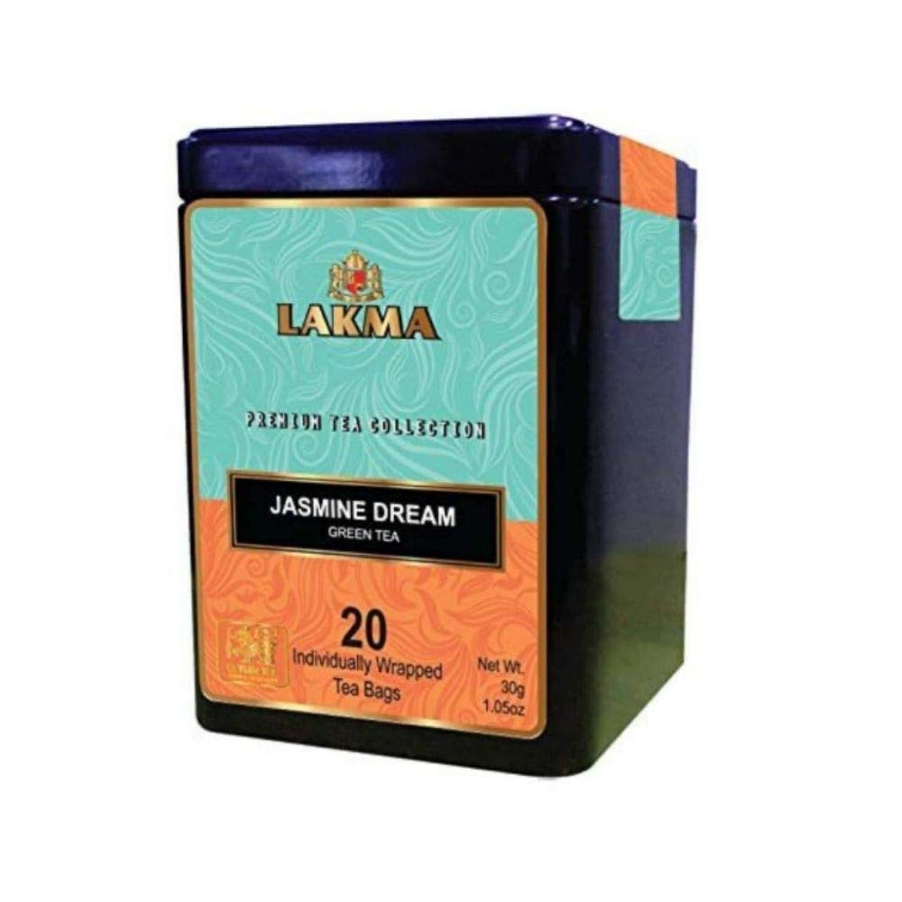 Coffee, Tea & Espresso Appliances |  Lakma Premium Collection Jasmine Dream Black Tea – 20 Tea Bags – (Sugar Free, Gluten Free And Non-Gmo) Coffee, Tea & Espresso Appliances Coffee, Tea & Espresso Appliances