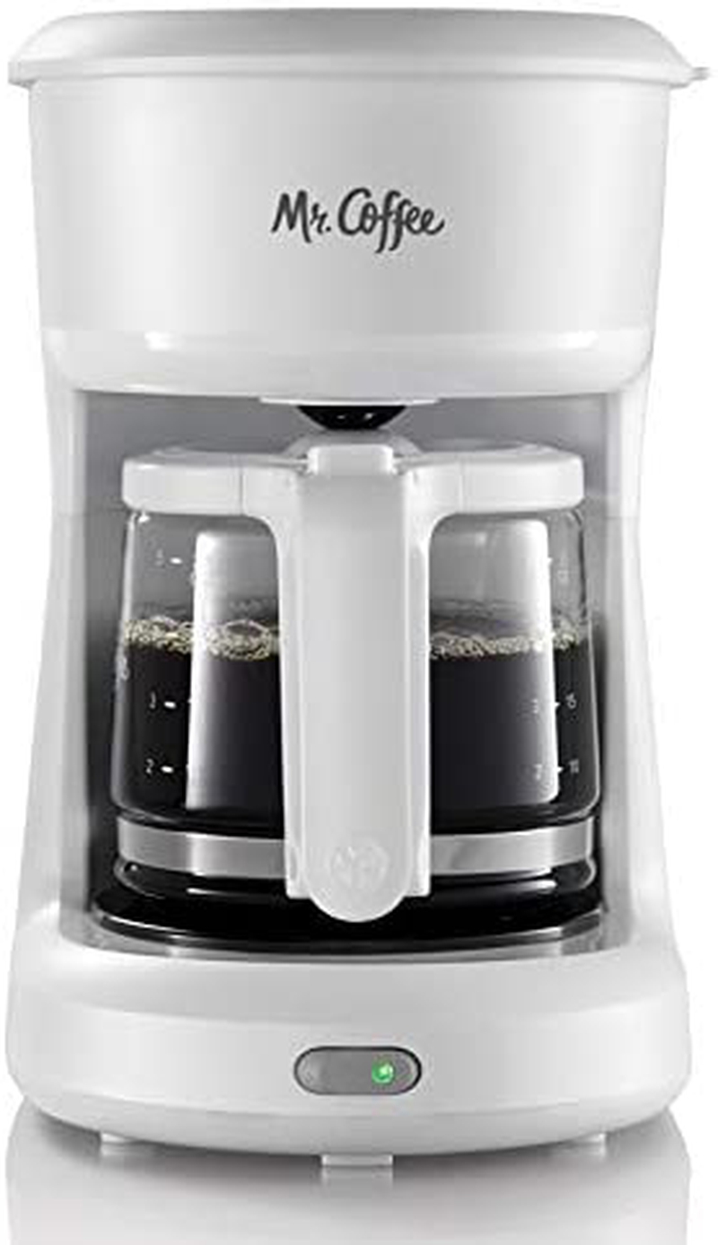 Coffee, Tea & Espresso Appliances |  Mr. Coffee 2134286 ® 5-Cup Mini Brew Switch Coffee Maker, White Coffee, Tea & Espresso Appliances Coffee, Tea & Espresso Appliances