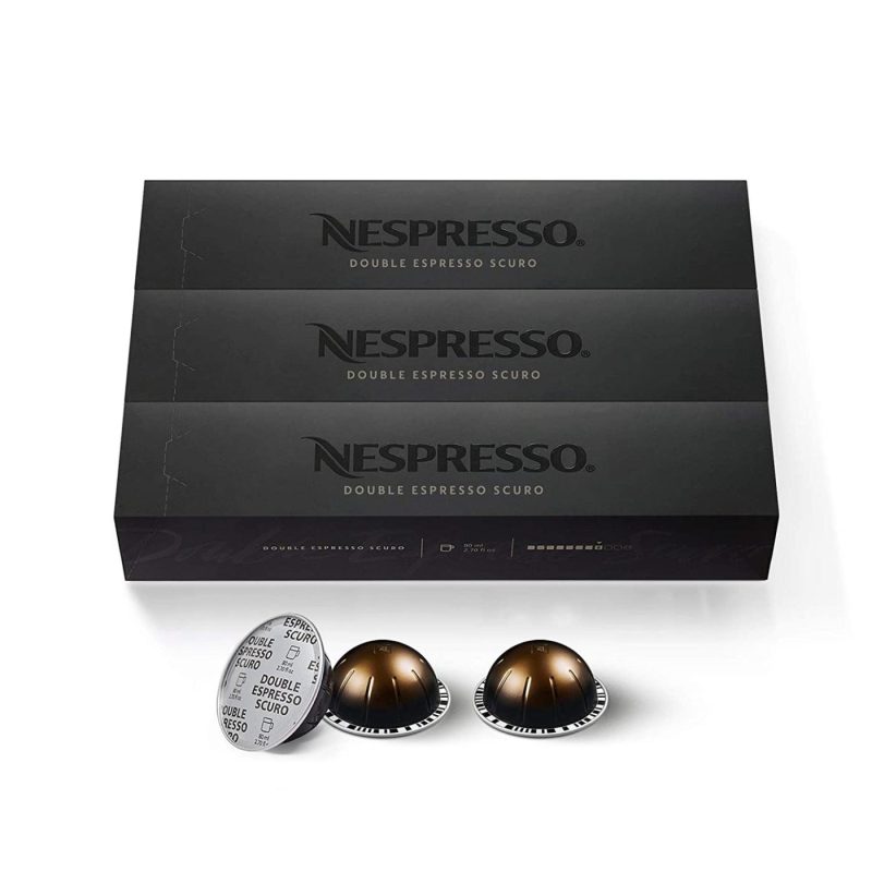 Coffee, Tea & Espresso Appliances |  Nespresso Capsules Vertuoline, Double Espresso 30 Count Coffee Pods, Brews 2.7 Ounce Coffee, Tea & Espresso Appliances Coffee, Tea & Espresso Appliances