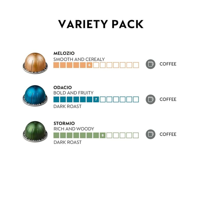 Coffee, Tea & Espresso Appliances |  Nespresso Capsules Vertuoline Variety Pack Coffee, Tea & Espresso Appliances Best Seller Pack