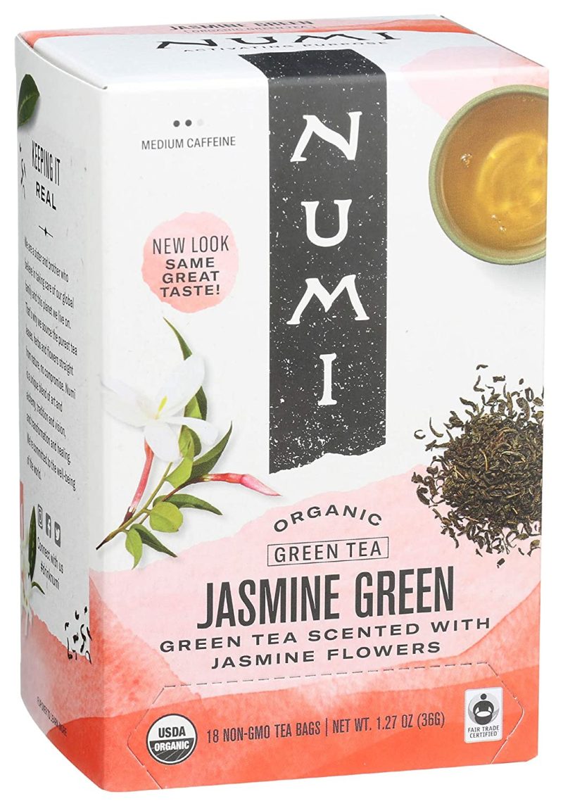 Coffee, Tea & Espresso Appliances |  Numi Organic Tea Jasmine Green, 18 Ct Coffee, Tea & Espresso Appliances Coffee, Tea & Espresso Appliances