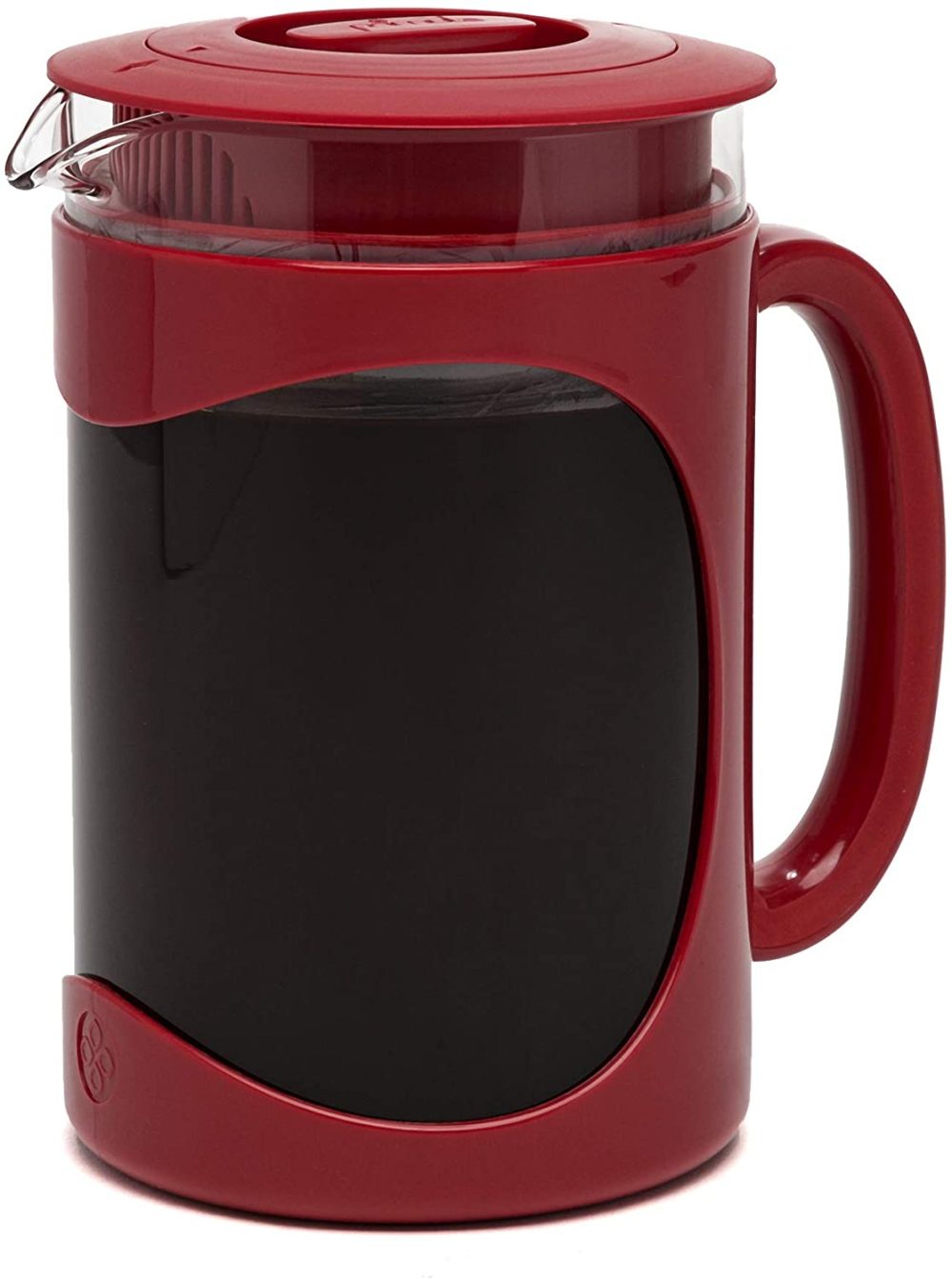 Coffee, Tea & Espresso Appliances |  Primula Burke Deluxe Cold Brew Iced Coffee Maker, Comfort Grip Handle, Durable Glass Carafe, Removable Mesh Filter, Perfect 6 Cup Size, Dishwasher Safe, 1.6 Qt, Red Coffee, Tea & Espresso Appliances Coffee, Tea & Espresso Appliances