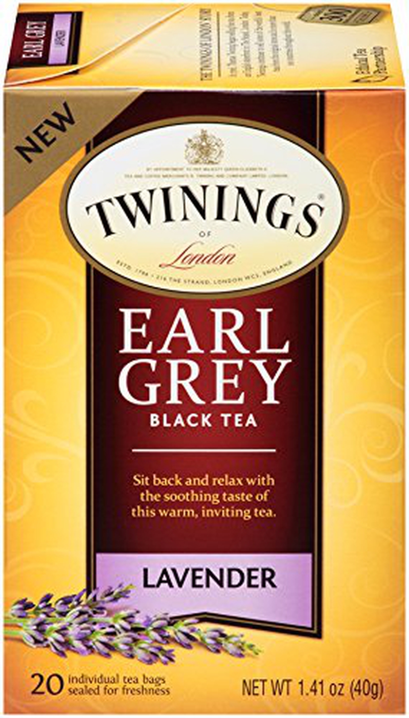 Coffee, Tea & Espresso Appliances |  Twinings Of London Lavender Earl Grey Tea Bags, 20 Count (Pack Of 6) Coffee, Tea & Espresso Appliances Coffee, Tea & Espresso Appliances