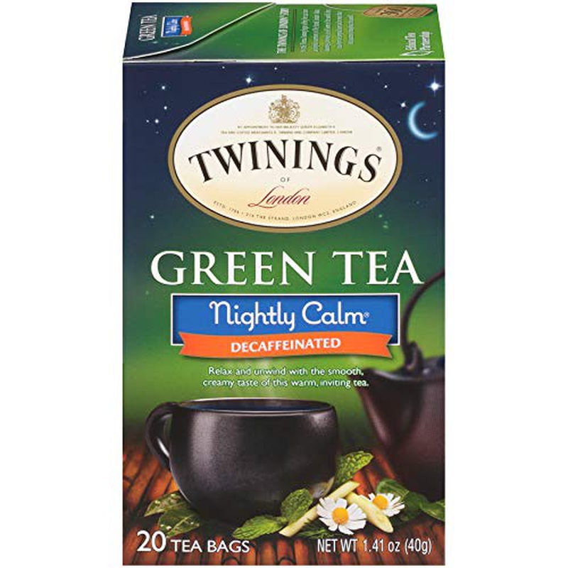 Coffee, Tea & Espresso Appliances |  Twinings Of London Nightly Calm Green Tea Bags, 20 Count (Pack Of 6) Coffee, Tea & Espresso Appliances Coffee, Tea & Espresso Appliances