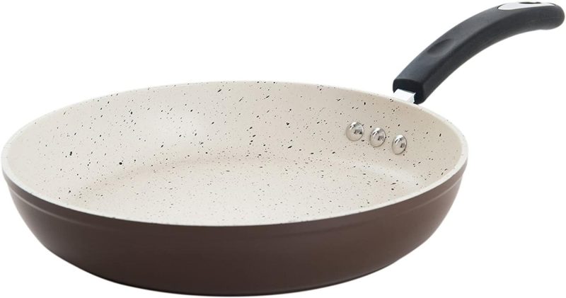 Cookware |  10" Stone Earth Frying Pan By Ozeri, With 100% Apeo & Pfoa-Free Stone-Derived Non-Stick Coating From Germany Cookware Coconut Brown