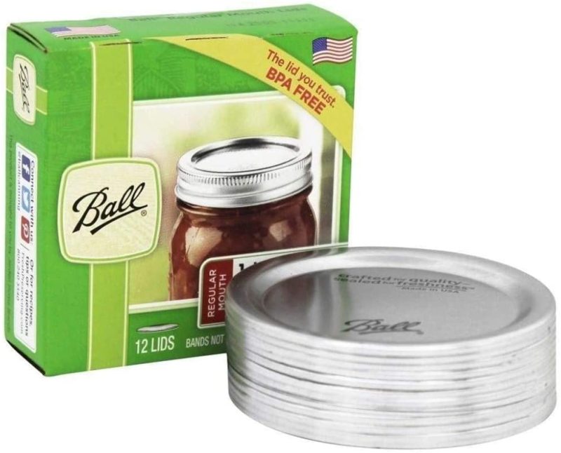 Cookware |  Ball Regular Mouth Mason Jar Lids (24-Count) Cookware 1