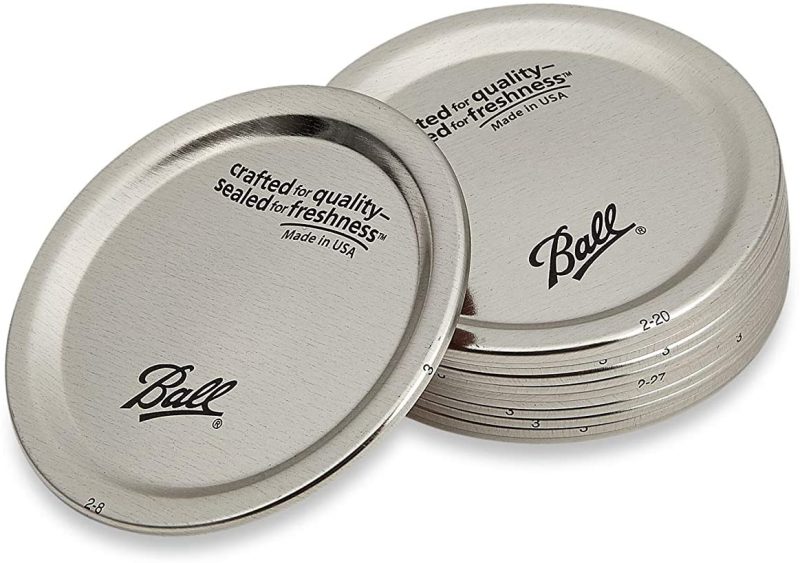 Cookware |  Ball Regular Mouth Mason Jar Lids (24-Count) Cookware 1