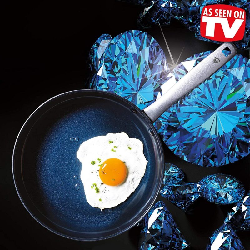 Cookware |  Cookware Ceramic Nonstick Frying Pan, 8" New Version Cookware Blue Diamond Cookware