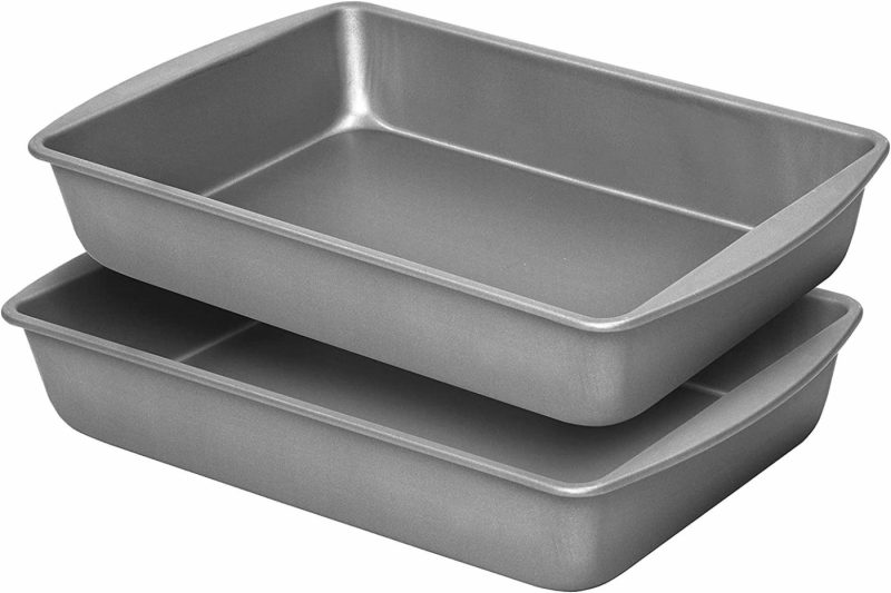 Cookware |  Ovenstuff Set Of Two Nonstick Bake And Roasting Pans Cookware Cookware