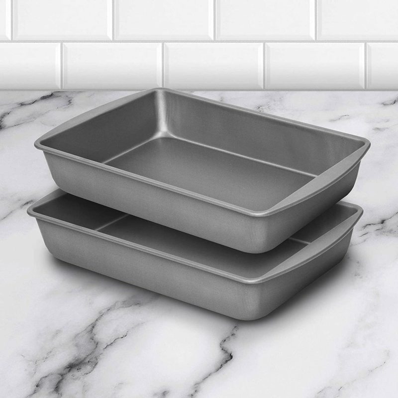 Cookware |  Ovenstuff Set Of Two Nonstick Bake And Roasting Pans Cookware Cookware