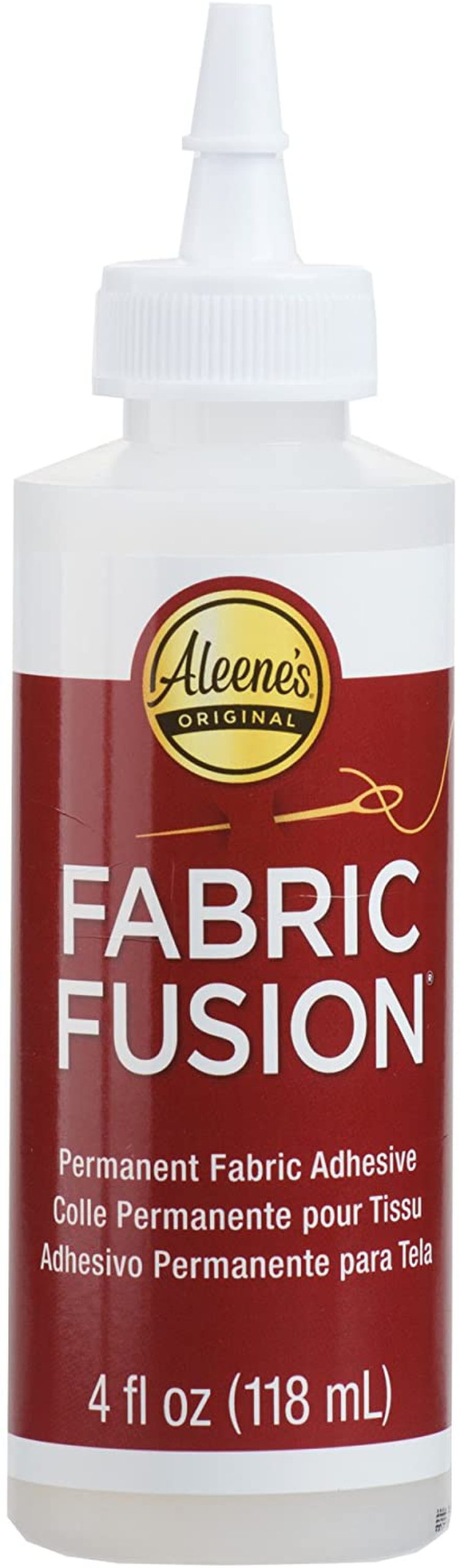 Craft Supplies |  Aleene’s 23473 Fabric Fusion Permanent Fabric Adhesive ,Clear,4Oz Arts, Crafts & Sewing Aleene's