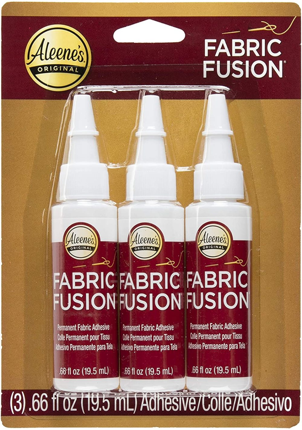 Craft Supplies |  Aleene’s Fabric Fusion Glue, 3-Pack Arts, Crafts & Sewing Aleene's