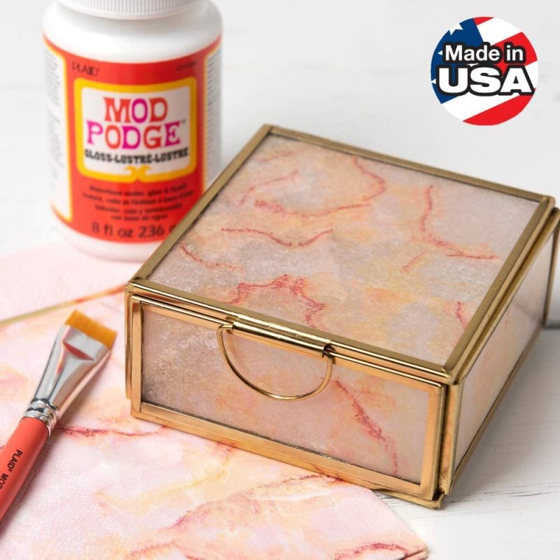 Craft Supplies |  Mod Podge Cs11201 Waterbase Sealer, Glue & Decoupage Finish, 8 Oz, Gloss, 8 Fl Oz Arts, Crafts & Sewing Craft Supplies