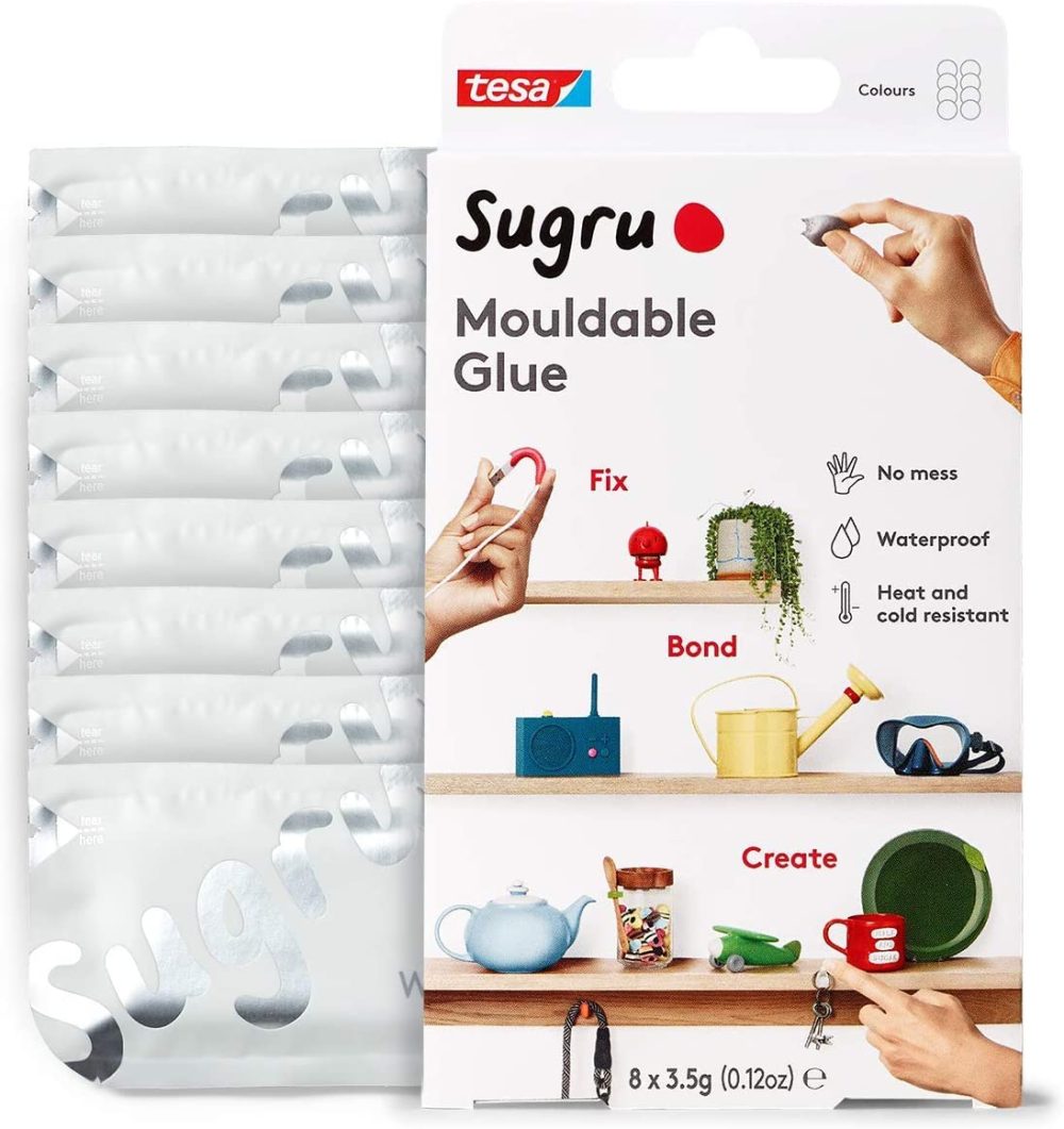 Craft Supplies |  Sugru I000954 Multi-Purpose Glue For Creative Fixing And Making Arts, Crafts & Sewing black