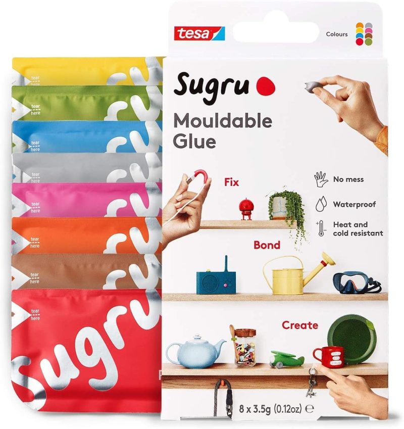 Craft Supplies |  Sugru I000954 Multi-Purpose Glue For Creative Fixing And Making Arts, Crafts & Sewing black