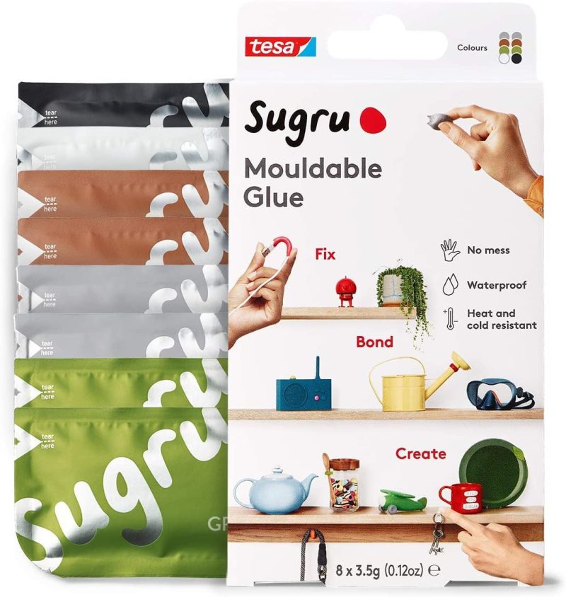 Craft Supplies |  Sugru I000954 Multi-Purpose Glue For Creative Fixing And Making Arts, Crafts & Sewing black