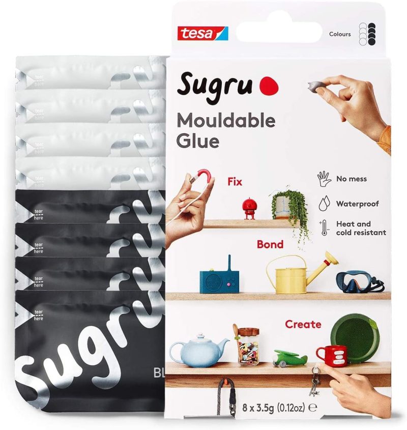 Craft Supplies |  Sugru I000954 Multi-Purpose Glue For Creative Fixing And Making Arts, Crafts & Sewing black