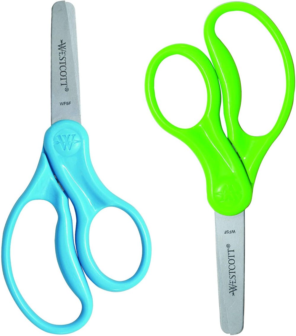 Craft Supplies |  Westcott Right- & Left-Handed Scissors For Kids Assorted, 2 Pack Arts, Crafts & Sewing Blunt