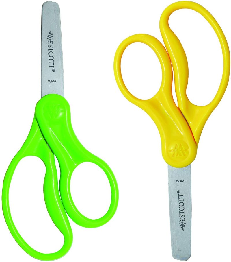 Craft Supplies |  Westcott Right- & Left-Handed Scissors For Kids Assorted, 2 Pack Arts, Crafts & Sewing Blunt