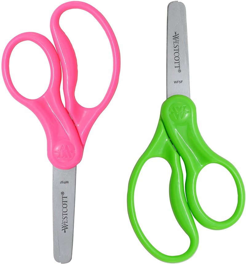 Craft Supplies |  Westcott Right- & Left-Handed Scissors For Kids Assorted, 2 Pack Arts, Crafts & Sewing Blunt