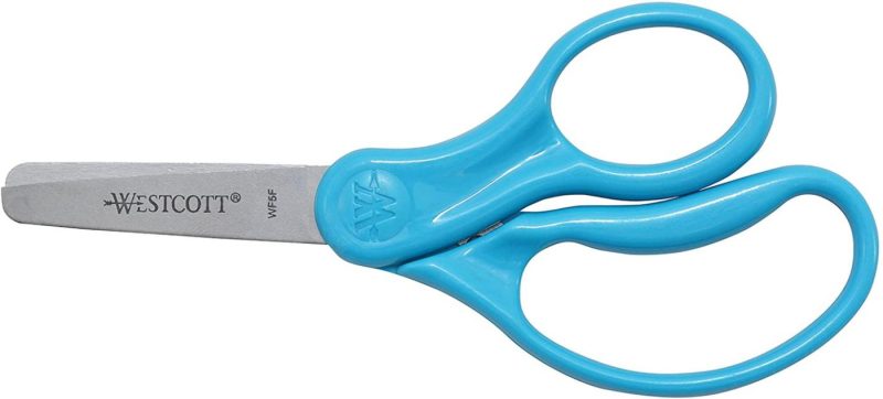 Craft Supplies |  Westcott Right- & Left-Handed Scissors For Kids, Assorted, 6 Pack Arts, Crafts & Sewing Blunt